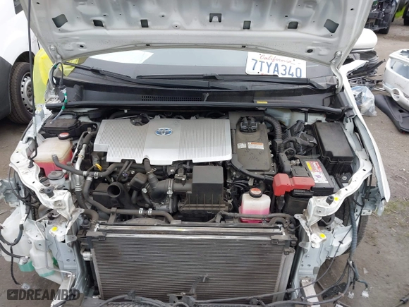 2016 Toyota Prius Four with VIN JTDKARFU3G3017761, listed as a IAAI auction lot 41829610 with 66,486 mi miles. Bid and sale history available at carsss.com. Image 10.