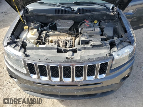 2017 Jeep Compass Sport with VIN 1C4NJCBA1HD147734, listed as a Copart auction lot 81370474 with 130,906 mi miles and Salvage Title. Bid and sale history available at carsss.com. Image 12.