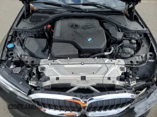 2019 BMW 3 Series 330i xDrive with VIN WBA5R7C52KFH31007, listed as a Copart auction lot 53333285 with 0 mi miles and Salvage Title. Bid and sale history available at carsss.com. Image 11.