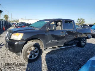 2007 Nissan Titan LE with VIN 1N6BA07B97N235729, listed as a Copart auction lot 48287645 with 316,293 mi miles and Salvage Title. Bid and sale history available at carsss.com. Image 1.