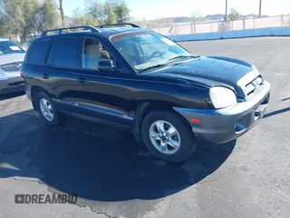 2006 Hyundai Santa Fe GLS with VIN KM8SC73D06U111314, listed as a IAAI auction lot 41874246 with 126,127 mi miles. Bid and sale history available at carsss.com. Image 1.