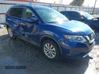 2020 Nissan Rogue S with VIN JN8AT2MT6LW041119, listed as a IAAI auction lot 41296415 with 43,880 mi miles. Bid and sale history available at carsss.com. Image 1.