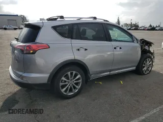 2017 Toyota RAV4 Limited with VIN 2T3YFREV5HW351164, listed as a Copart auction lot 51311445 with 41,311 mi miles and Salvage Title. Bid and sale history available at carsss.com. Image 3.