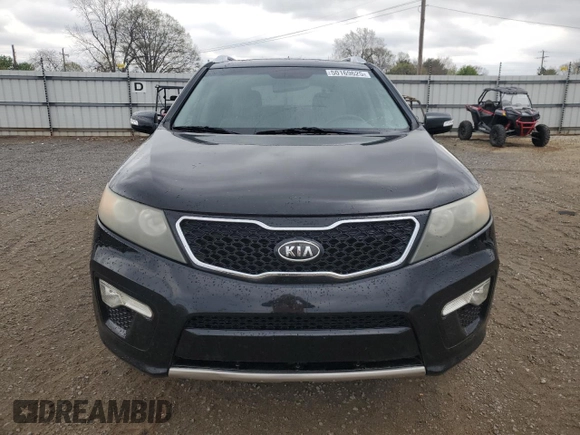 2011 Kia Sorento SX with VIN 5XYKW4A21BG093414, listed as a Copart auction lot 50169625 with 166,855 mi miles and Salvage Title. Bid and sale history available at carsss.com. Image 5.