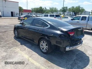 2016 Chrysler 200 Limited with VIN 1C3CCCAB6GN120215, listed as a IAAI auction lot 42084904 with 118,912 mi miles. Bid and sale history available at carsss.com. Image 3.