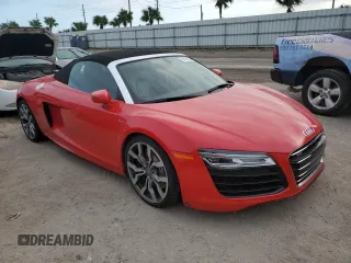 2014 Audi R8 z VIN WUAVNAFG9EN000206, wystawiony jako Copart lot #76712994 z przebiegiem Nie podano mil oraz Nie do naprawy • Non repairable. Historia ofert i sprzedaży dostępna na DreamBid. Obrazek 4.
