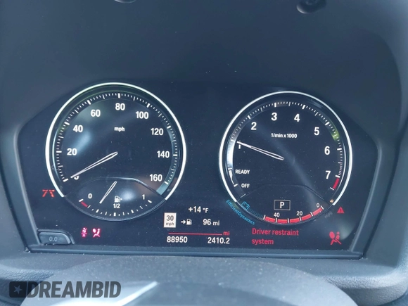 2019 BMW X1 xDrive28i z VIN WBXHT3C54K5L36472, wystawiony jako IAAI lot #41391927 z przebiegiem 88 950 mil mil oraz . Historia ofert i sprzedaży dostępna na DreamBid. Obrazek 7.