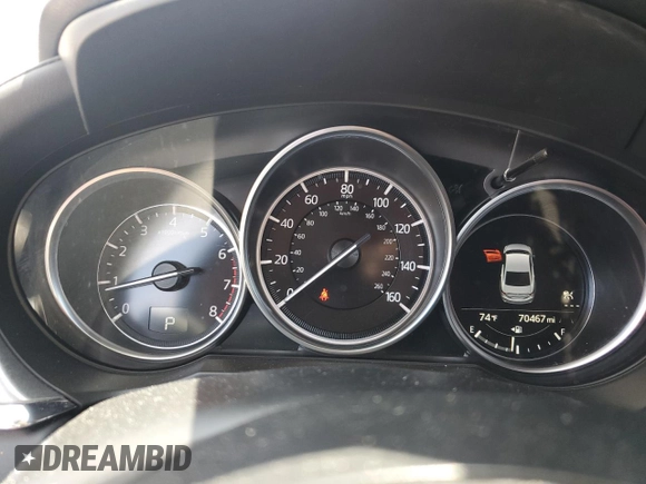 2020 Mazda 6 Touring with VIN JM1GL1VM9L1525967, listed as a Copart auction lot 52865145 with 70,467 mi miles and Salvage Title. Bid and sale history available at carsss.com. Image 9.