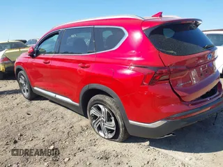2022 Hyundai Santa Fe SEL with VIN 5NMS24AJ8NH415477, listed as a IAAI auction lot 41877486 with 20,553 mi miles and . Bid and sale history available at DreamBid. Image 3.