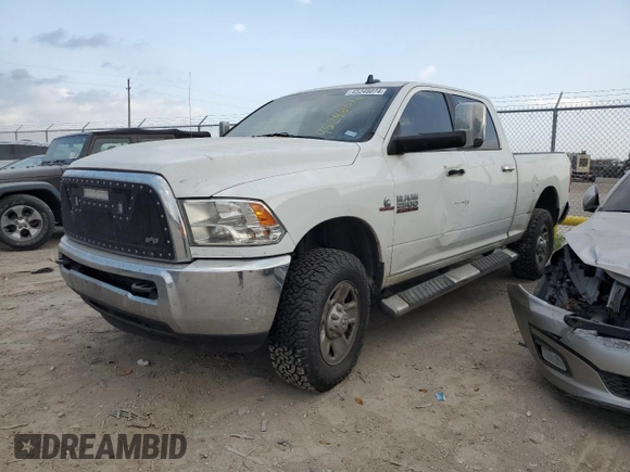 2017 Ram 2500 SLT with VIN 3C6UR5DL4HG776414, listed as a Copart auction lot 45248074 with 207,974 mi miles and Salvage title. Bid and sale history available at DreamBid. Image 1.