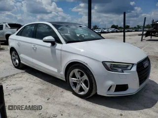2017 Audi A3 Sedan Premium with VIN WAUAUGFF9H1040917, listed as a Copart auction lot 68438113 with 77,314 mi miles. Bid and sale history available at carsss.com. Image 4.