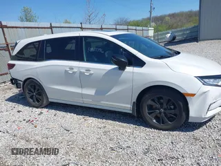 2023 Honda Odyssey Sport z VIN 5FNRL6H73PB022900, wystawiony jako IAAI lot #41977796 z przebiegiem 65 558 mil mil oraz . Historia ofert i sprzedaży dostępna na DreamBid. Obrazek 12.