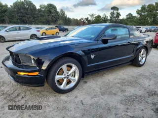 2009 Ford Mustang GT with VIN 1ZVHT82H195144066, listed as a Copart auction lot 64445895 with 43,501 mi miles and Salvage title. Bid and sale history available at DreamBid. Image 1.