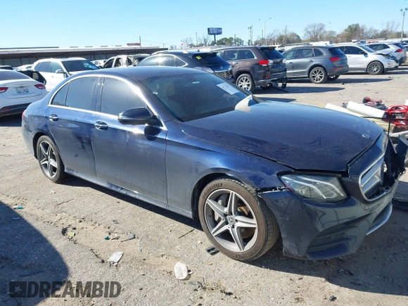 2019 Mercedes-Benz E 300 with VIN WDDZF4JB5KA523255, listed as a IAAI auction lot 41731107 with 22,065 mi miles and . Bid and sale history available at DreamBid. Image 1.