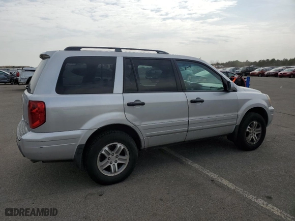 2004 Honda Pilot EX with VIN 2HKYF18564H571069, listed as a Copart auction lot 50304835 with 241,106 mi miles and Salvage Title. Bid and sale history available at carsss.com. Image 3.