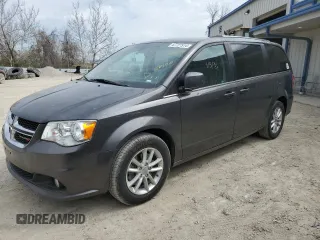 2019 Dodge Grand Caravan SXT with VIN 2C4RDGCG7KR621838, listed as a Copart auction lot 47727514 with 115,131 mi miles and Salvage Title. Bid and sale history available at carsss.com. Image 1.