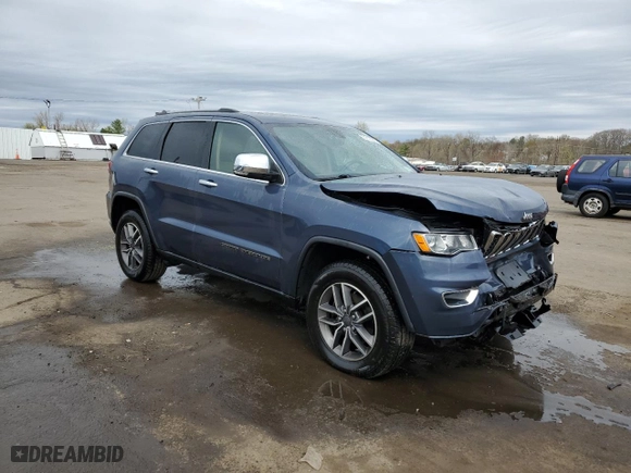 2020 Jeep Grand Cherokee Limited with VIN 1C4RJFBG2LC401750, listed as a Copart auction lot 53619005 with 68,956 mi miles and Salvage Title. Bid and sale history available at carsss.com. Image 4.