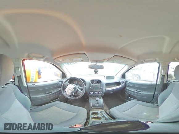 2016 Jeep Compass Sport with VIN 1C4NJCBB5GD548761, listed as a Copart auction lot 76425324 with 101,313 mi miles and Salvage title. Bid and sale history available at DreamBid. Image 14.