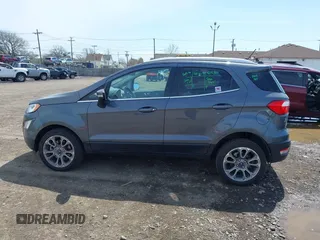 2019 Ford EcoSport Titanium with VIN MAJ6S3KLXKC271197, listed as a IAAI auction lot 42093623 with 79,199 mi miles and . Bid and sale history available at DreamBid. Image 14.