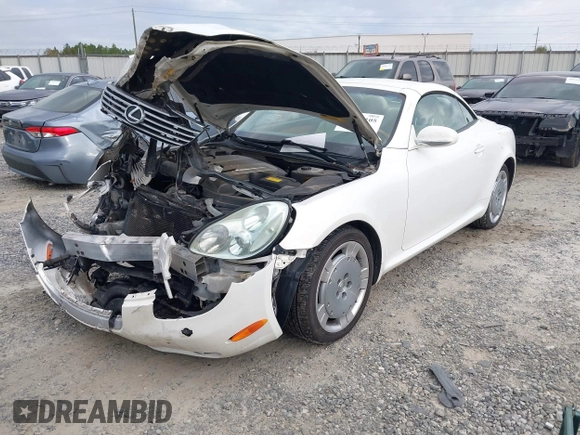 2004 Lexus SC 430 with VIN JTHFN48Y240060279, listed as a IAAI auction lot 40866105 with 121,877 mi miles and . Bid and sale history available at DreamBid. Image 2.