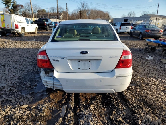 2006 Ford Five Hundred Limited with VIN 1FAHP28146G142770, listed as a Copart auction lot 87352874 with 101,925 mi miles and Salvage Title. Bid and sale history available at carsss.com. Image 6.