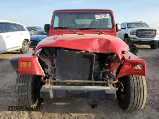 1999 Jeep Wrangler SE with VIN 1J4FY29P7XP410255, listed as a Copart auction lot 47207675 with 181,946 mi miles and Salvage Title. Bid and sale history available at carsss.com. Image 5.
