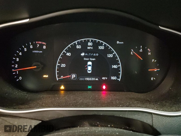 2014 Kia Cadenza Premium with VIN KNALN4D7XE5149052, listed as a Copart auction lot 82341864 with 193,220 mi miles and Salvage Title. Bid and sale history available at carsss.com. Image 9.