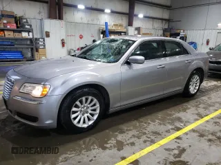 2014 Chrysler 300 with VIN 2C3CCAAG2EH132612, listed as a Copart auction lot 59623175 with 104,456 mi miles and Salvage title. Bid and sale history available at DreamBid. Image 1.