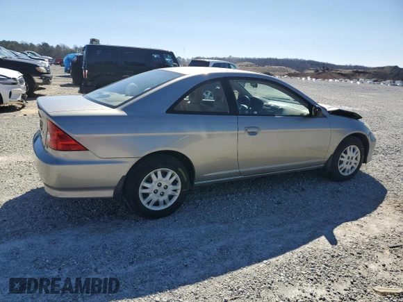 2004 Honda Civic LX with VIN 1HGEM22534L075070, listed as a Copart auction lot 49024885 with 245,343 mi miles and Salvage Title. Bid and sale history available at DreamBid. Image 3.