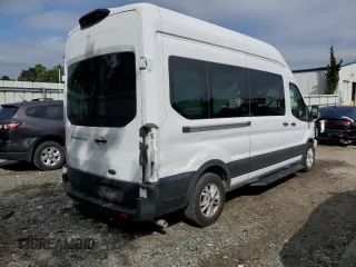 2023 Ford Transit Passenger XL with VIN 1FBAX2X86PKB35851, listed as a Copart auction lot 71126324 with 8,402 mi miles and Salvage Title. Bid and sale history available at DreamBid. Image 3.