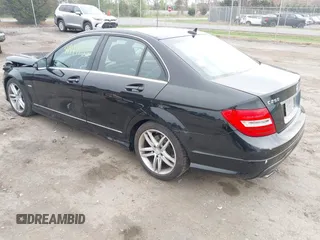 2012 Mercedes-Benz C-Class C 250 Sport with VIN WDDGF4HB6CA629552, listed as a IAAI auction lot 41949153 with 131,262 mi miles. Bid and sale history available at carsss.com. Image 3.