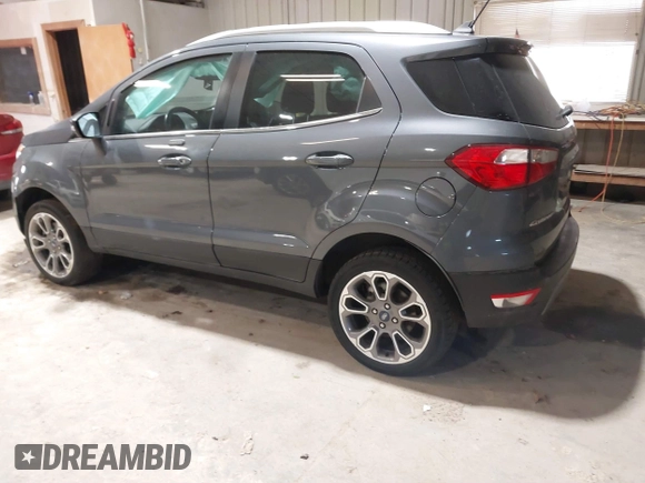 2021 Ford EcoSport Titanium z VIN MAJ6S3KL6MC398208, wystawiony jako IAAI lot #41770252 z przebiegiem 78 569 mil mil oraz . Historia ofert i sprzedaży dostępna na DreamBid. Obrazek 3.
