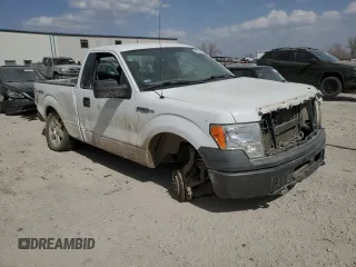 2009 Ford F-150 XL with VIN 1FTRF14W99KB43928, listed as a Copart auction lot 49001195 with 162,097 mi miles and Salvage title. Bid and sale history available at DreamBid. Image 4.