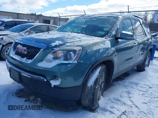 2009 GMC Acadia SLT2 with VIN 1GKEV33D29J189799, listed as a IAAI auction lot 41718674 with 109,823 mi miles. Bid and sale history available at carsss.com. Image 2.