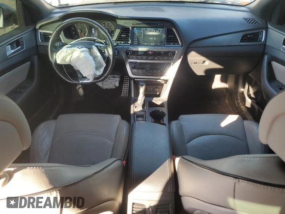 2015 Hyundai Sonata Sport with VIN 5NPE34AB5FH182682, listed as a Copart auction lot 42936195 with 93,037 mi miles and Salvage Title. Bid and sale history available at carsss.com. Image 8.
