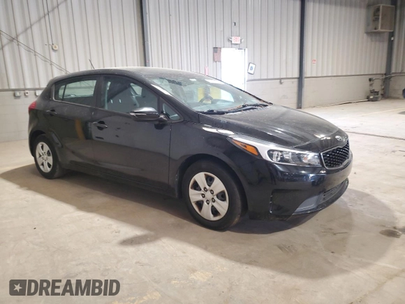 2017 Kia Forte LX with VIN KNAFK5A86H5672100, listed as a Copart auction lot 55101985 with 111,739 mi miles and Salvage Title. Bid and sale history available at carsss.com. Image 4.