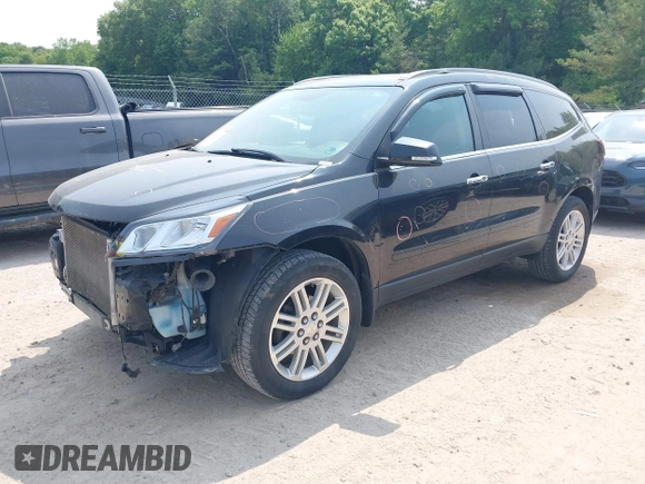2015 Chevrolet Traverse LT with VIN 1GNKVGKD7FJ131729, listed as a IAAI auction lot 42387016 with 134,179 mi miles and . Bid and sale history available at DreamBid. Image 2.