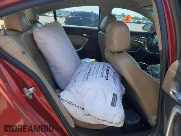 2015 Buick Regal with VIN 2G4GK5EX5F9134296, listed as a Copart auction lot 58012385 with 121,973 mi miles and Salvage title. Bid and sale history available at DreamBid. Image 10.