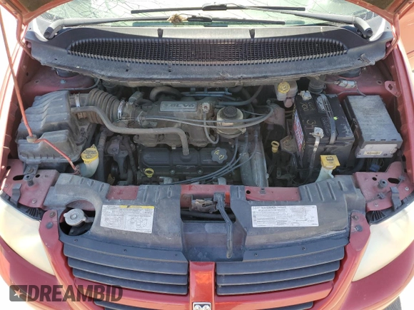 2005 Dodge Caravan SXT with VIN 2D4GP44L05R218848, listed as a Copart auction lot 61288954 with 201,265 mi miles and Salvage Title. Bid and sale history available at carsss.com. Image 14.