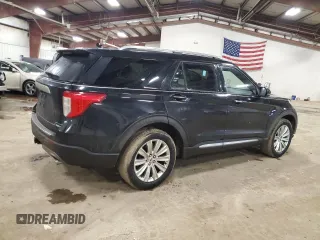 2020 Ford Explorer Limited with VIN 1FMSK8FH7LGA44275, listed as a Copart auction lot 46861555 with 118,003 mi miles and Salvage Title. Bid and sale history available at carsss.com. Image 3.
