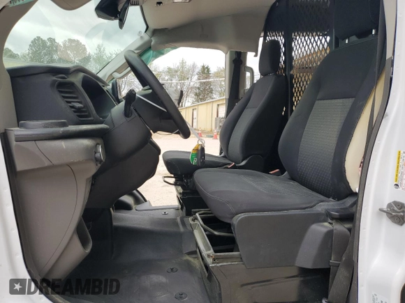 2024 Ford Transit Cargo with VIN 1FTBR1Y82RKA68798, listed as a Copart auction lot 51338075 with 8,653 mi miles and Clean title. Bid and sale history available at DreamBid. Image 7.