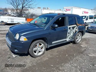 2007 Jeep Compass Limited with VIN 1J8FF57W07D274004, listed as a IAAI auction lot 41853934 with 155,543 mi miles. Bid and sale history available at carsss.com. Image 2.