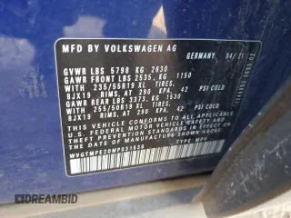 2021 Volkswagen ID.4 Pro S z VIN WVGTMPE20MP031536, wystawiony jako Copart lot #45492305 z przebiegiem 90 782 mil mil oraz Szkoda całkowita • Salvage title. Historia ofert i sprzedaży dostępna na DreamBid. Obrazek 15.