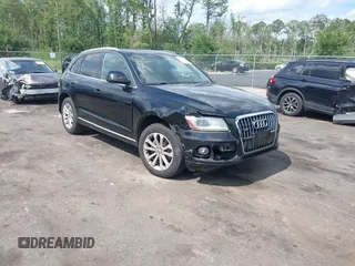 2014 Audi Q5 Premium with VIN WA1CFAFP4EA002416, listed as a IAAI auction lot 42662422 with 103,385 mi miles and . Bid and sale history available at DreamBid. Image 1.