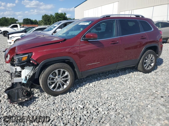 2021 Jeep Cherokee Latitude Lux with VIN 1C4PJLMX3MD208585, listed as a Copart auction lot 53830655 with 24,789 mi miles and Non Repairable. Bid and sale history available at carsss.com. Image 1.