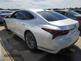 2021 Lexus LS with VIN JTHD51FFXM5013754, listed as a Copart auction lot 73820734 with 0 mi miles and Non Repairable. Bid and sale history available at carsss.com. Image 2.