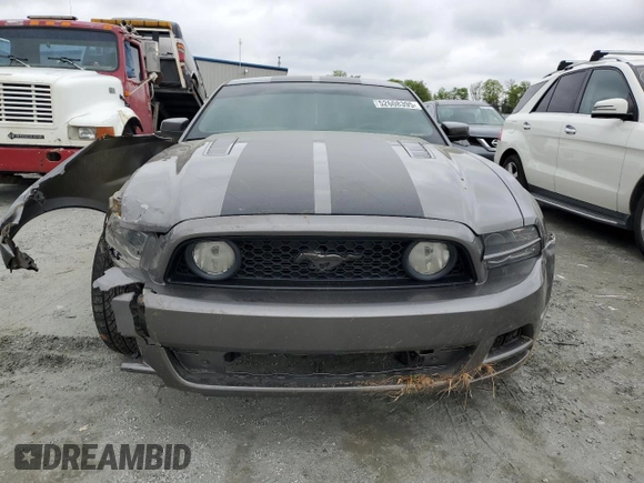 2014 Ford Mustang GT with VIN 1ZVBP8CF3E5211722, listed as a Copart auction lot 52608395 with 139,725 mi miles and Salvage title. Bid and sale history available at DreamBid. Image 5.