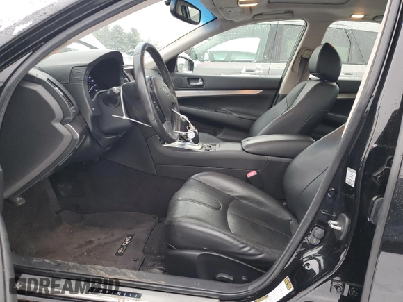 2015 Infiniti Q40 with VIN JN1CV6AR4FM521211, listed as a Copart auction lot 84142874 with 109,908 mi miles and Salvage Title. Bid and sale history available at carsss.com. Image 7.