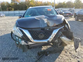 2017 Nissan Murano SL with VIN 5N1AZ2MGXHN107998, listed as a Copart auction lot 81230784 with 75,523 mi miles and Salvage Title. Bid and sale history available at carsss.com. Image 5.