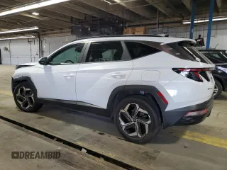 2022 Hyundai Tucson SEL with VIN 5NMJFCAE7NH137314, listed as a Copart auction lot 49349305 with 49,091 mi miles and Salvage Title. Bid and sale history available at carsss.com. Image 2.